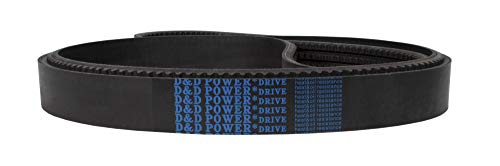 D&D PowerDrive R3VX630-2 Sávos Cogged V Öv, Gumi, 63 Hossz, 2 Zenekar