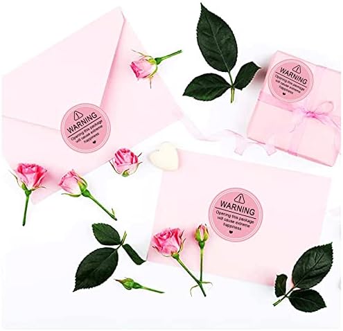 wootile Rózsaszín Extrém Boldogság Csomag Matricát 2 Inch-Extrém Boldogság Figyelmeztető Címkék Megnyitása Ez a Csomag, Mert Extrém