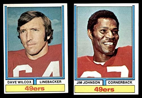 1974 Topps San Francisco 49ers Csapata Meghatározott San Francisco 49ers (Set) VG/EX 49 -