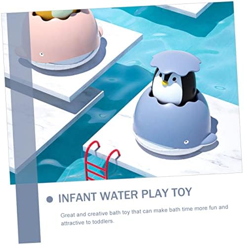 TOYANDONA 2db Gyermekek Fürdő Játékok Állatos Játékok Kisgyermek kádfürdő Játékok Kád Kád Úszó Játékok Sprinkler Fürdőkádban
