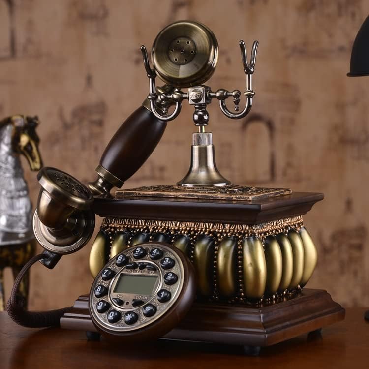 LHLLHL Retro Telefon Régi Klasszikus Telefon Asztali Vezetékes Vezetékes Telefon Hívófél-AZONOSÍTÓ Kijelzés a Home Office Hotel Használja