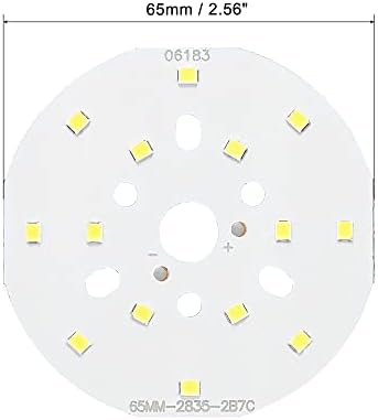 MECCANIXITY COB LED Chip Gyöngy 7W 120lm 4000-4500K 65mm 21-24VDC Energiatakarékos Izzó a Reflektorfényben Floodlight Csere
