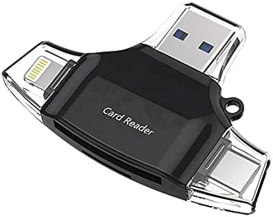 BoxWave Smart Modul Kompatibilis Poco F3 (Smart Modul által BoxWave) - AllReader SD Kártya Olvasó, microSD Kártya Olvasó SD-Kompakt USB-a