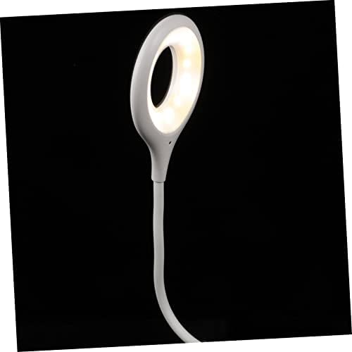 SOLUSTRE 5db Hang USB-Éjszakai Fény LED-es Éjszakai Fény, Izzók, USB, Fehér PVC