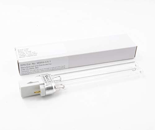 CNZ 9 wattos Fertőtlenítő UV-C Csere Bura G23 Bázis (1 Csomag)