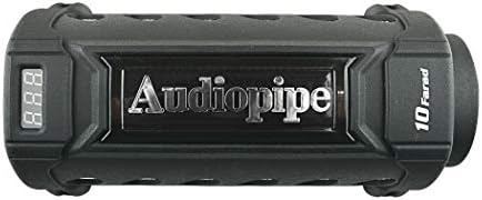 Audiopipe ACAP-1000 10 Jártak Hatalom Kondenzátor w/Digitális Kijelző