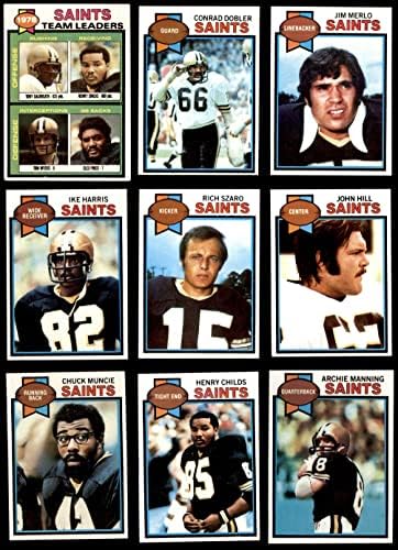 1979 Topps New Orleans Saints Csapata Set New Orleans Saints (Set) NM Szentek