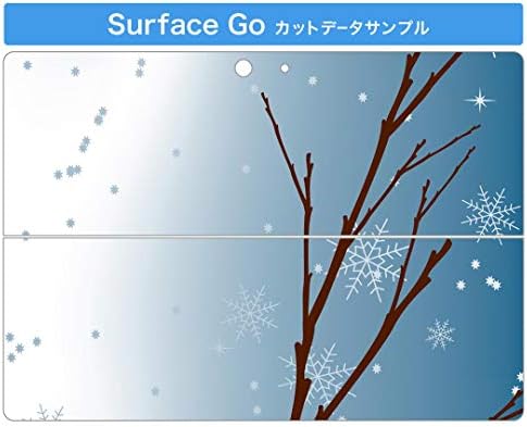 igsticker Matrica Takarja a Microsoft Surface Go/Go 2 Ultra Vékony Védő Szervezet Matrica Bőr 001465 Téli Hó
