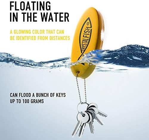 Úszó Kulcstartó által Kristály Hal - Gyakorlati kulcstartók a Hajók, – Fluoreszkáló Hajó kulcstartó a vízi sportok tevékenységek