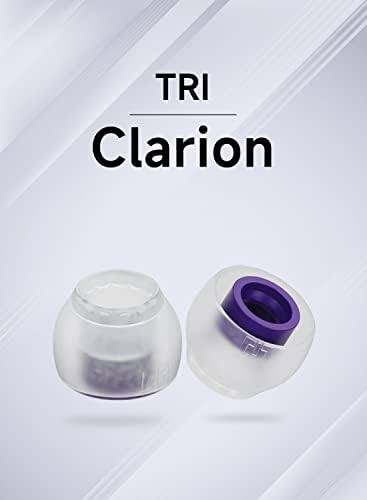 H HIFIHEAR TRI Clarion 6 DB S-M-L 3 Méretben Csere Fül Tippek Fülhallgató Eartips Fül Kap Ear Bud Tipp Kompatibilis a Legtöbb Fülhallgató