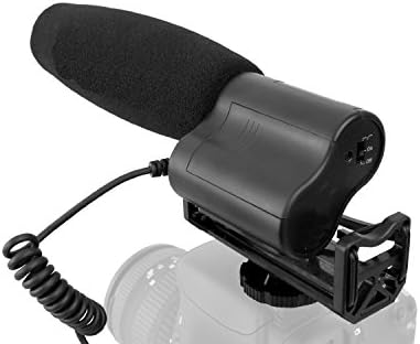 Nagy Érzékenységű Mikrofon (Sztereó/Shotgun) a Szélvédő & Döglött Macska Szél Muff a Nikon COOLPIX P1000