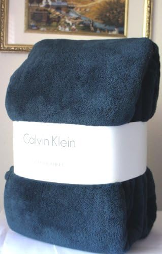 Calvin Klein Plüss Franciaágy Takaró Sötétkék