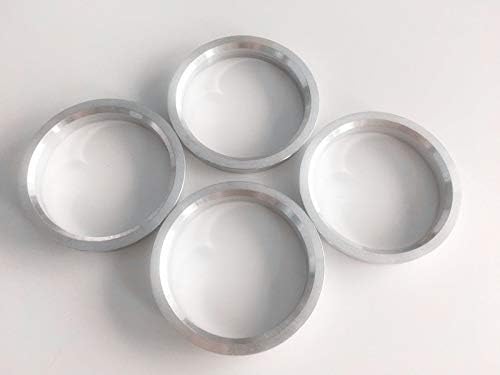 NB-AERO (4) Alumínium Hub Központú Gyűrűk 73mm (Kerék), hogy 57.1 mm (Hub) | Hubcentric Középső Gyűrű 57.1 mm-73MM