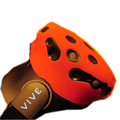 Darkhorse GelShell Head Szerelt Kijelző Szilikon Védő Bőr Védő HTC Vive Virtuális Valóság Headset - Piros