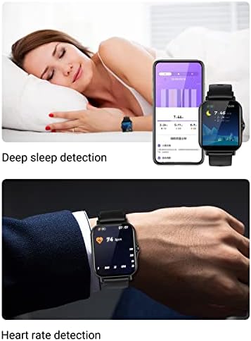 Intelligens Karóra Férfiaknak a Nők, Fitness Tracker Android Telefonok pulzusszám Aludni Monitor, IP68 Vízálló 1.69érintőképernyő Reloj Inteligente