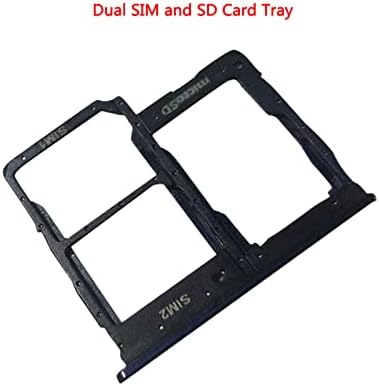 Slimall A20e Csere Dual Sim-Kártya Tálcát tartó Samsung Galaxy A20e +Nyisd ki a Pin -Fekete