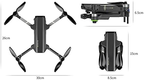 QAQQVQ Brushless Motor dolgozó Kamera Felnőttek számára, RC Drón Quadcopter 5G WiFi Drón, 8K HD Anti-Shake Kamera 1.2 Km Távirányító balatontól