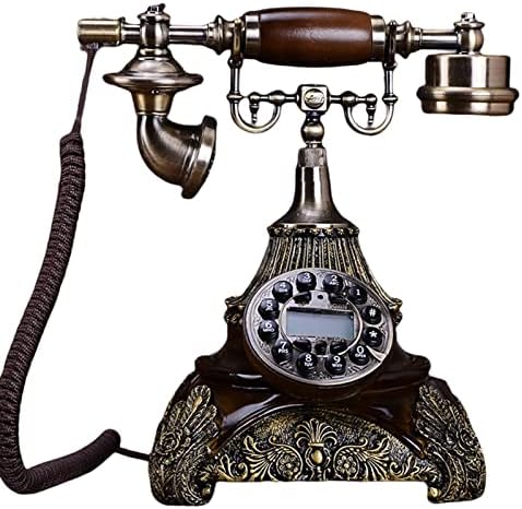 Counyball Rotary Telefonvonal Európai Stílusú Otthoni Irodai Vezetékes Dekoráció Asztal Élő Amerikai Retro Classic Szobában Telefon