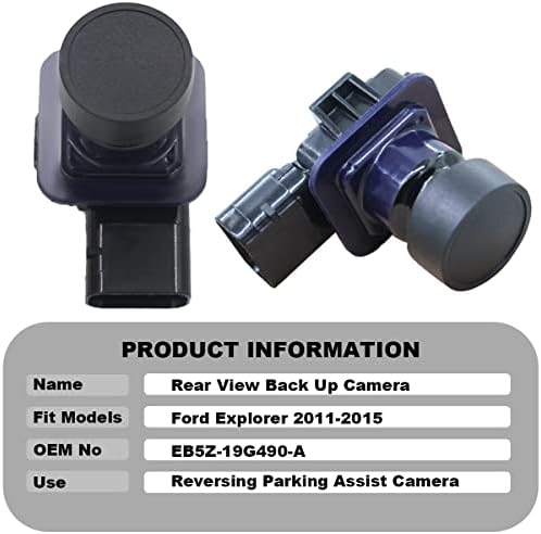 Visszapillantó Kamera, Biztonsági Kamera Kompatibilis a Ford Explorer 2011-2015, Visszapillantó Segítő Kamera Helyettesíti EB5Z-19G490-EGY,DB5Z-19G490-EGY