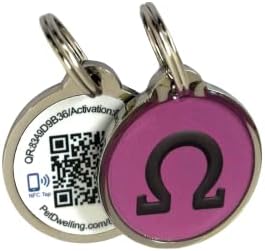 Pet Lakás Hűvös Szimbólum NFC - QR Kódot, Pet-ID-Tag a Macskák, Kutyák Link Online Pet-Profilt, valamint az Azonnali e-Mail értesítést