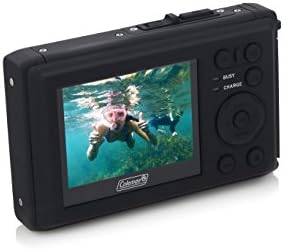 Coleman C40WP-R 20 Megapixeles Vízálló, Víz alatti Digitális Fényképezőgép Teljes 1080p HD Videó, 2.5 LCD & 8X Digitális Zoom,