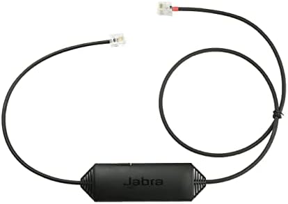 Jabra 14201-43 Link Elektronikus Hook-Kapcsoló, Adapter, Fekete (Felújított)