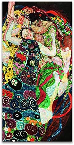 Híres Art Judith Gustav Klimt Vászon Festmény Reprodukciók, Kézzel Festett Olajfestmény-Nagy Méretű, Prémium Arany Wall Art Képek