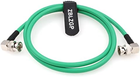 ZBLZGP, 12 G HD-SDI 75 Ohm Video Koaxiális Kábel Neutrik derékszögű BNC, hogy derékszögű BNC Férfi a 4K Videó Kamera