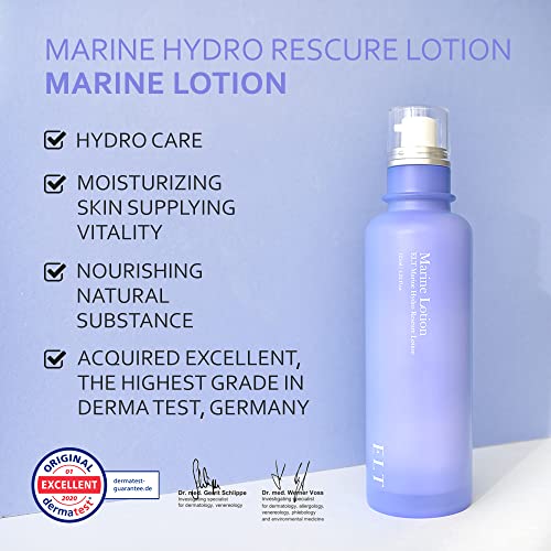 ELT Tengeri Hydro Rescure Krém 125ml(4.22 fl.oz.) | Bőr Barrier Hidratáló Hidratáló Erősíteni Arc Krém | Nyugtató Krém a Bőr