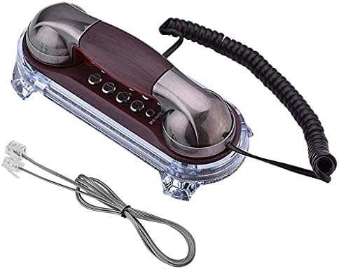 N/Antik Telefonok Divat Lógó Telefon Hívó Falra Szerelt Kék Háttérvilágítás Otthoni Telefon