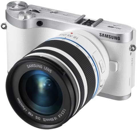 Samsung NX300 20.3 MP CMOS Okos WiFi tükör nélküli Digitális Fényképezőgép, 18-55mm Objektívvel, valamint a 3.3 AMOLED érintőképernyő