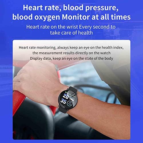 Hot6sl Okos Órák a Nők a Férfiak, Fitness Tracker Smartwatch Heart Rate Monitor, a Vérnyomás, a Vér Oxigén Követés, 1.44 Teljes érintőképernyő