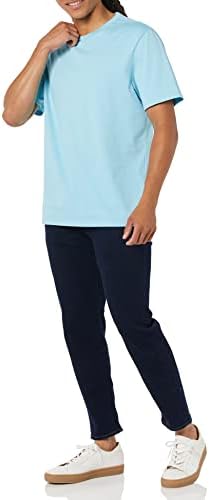Essentials Férfiak Rendszeres-Fit Rövid Ujjú Sleeve T-Shirt, 2 darabos Csomag