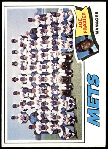 1977 Topps 259 Mets Csapat Lista Joe Frazier New York Mets (Baseball Kártya) VG/EX Mets