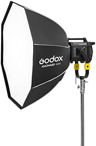 Godox 47 Octa Softbox a KNOWLED MG1200Bi Bi-Színű LED Lámpa