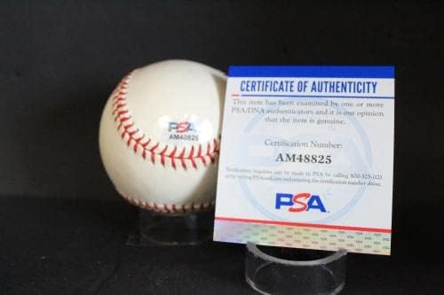 Korai Wynn Aláírt Baseball Autogramot Auto PSA/DNS AM48825 - Dedikált Baseball