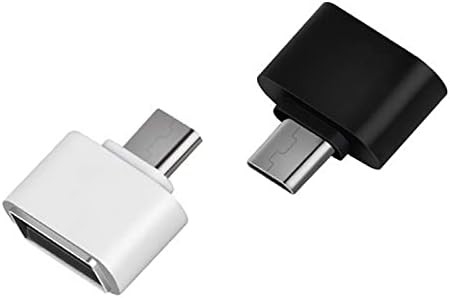 USB-C Női USB 3.0 Férfi Adapter (2Pack) Kompatibilis Az LG US997 Multi használható konvertáló hozzá Funkciók, mint Például a Billentyűzet,pendrive,egér,stb.(Fekete)