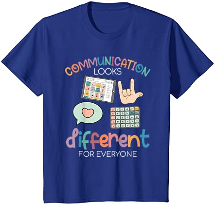 Kommunikációs Úgy Néz Ki, Mindenki Különböző Autizmus Tudatosság Póló