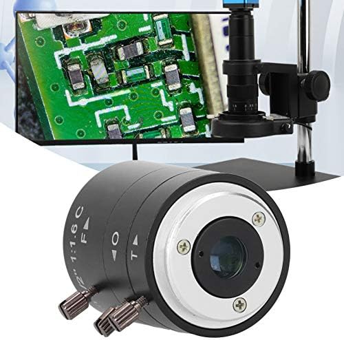 CCTV Lencse, Kp-0612 3Mp 6-12Mm Magas Felbontású Könnyű Telepíteni Kamera Lencse, Erős, Tartós, Állítható Hosszúságú C-Mount Ipari Mikroszkóp
