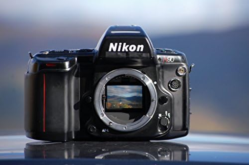 Nikon N90 TÜKÖRREFLEXES fényképezőgép autofókusz SLR Filmes Fényképezőgép; Csak a Test, Lencse Nem Tartozék