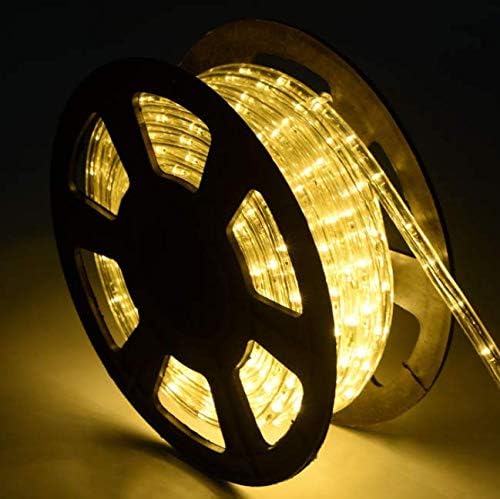 1ne 100 Ft LED 2-Vezetékes LED Beltéri Kültéri Dekoratív Kötél Világítás által A Dolog (Meleg Fehér)