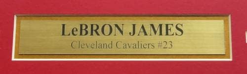LeBron James Dedikált Keretes 6x9 Fotó Cleveland Cavaliers Auto Fokozatú Gem Menta 10 uda vagy Holo & Beckett BAS AA01253 - Dedikált
