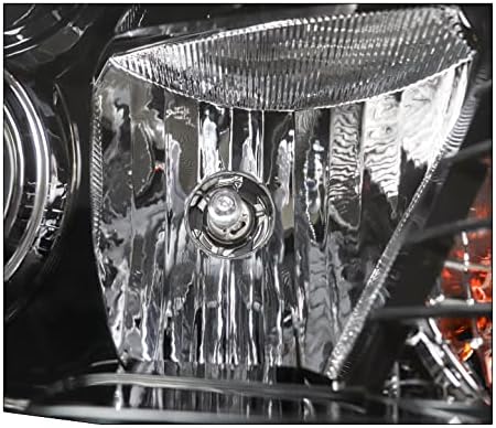 ZMAUTOPARTS LED Cső Vetítő Fényszórók Fekete w/6 Fehér LED DRL Kompatibilis -2019 Toyota Tacoma Korlátozott