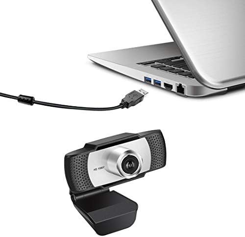 SYTH HD Webkamera,Asztali vagy Laptop USB Web Kamera Videó Hívás,Konferencia,Folyamatos Felvétel,Skype,Plug&Play,Beépített