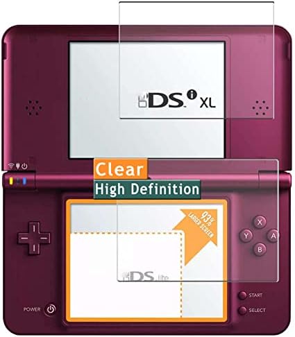 Vaxson 4-Pack képernyővédő fólia, kompatibilis a Nintendo DSI XL TPU Film Védők Matrica [ Nem Edzett Üveg ]