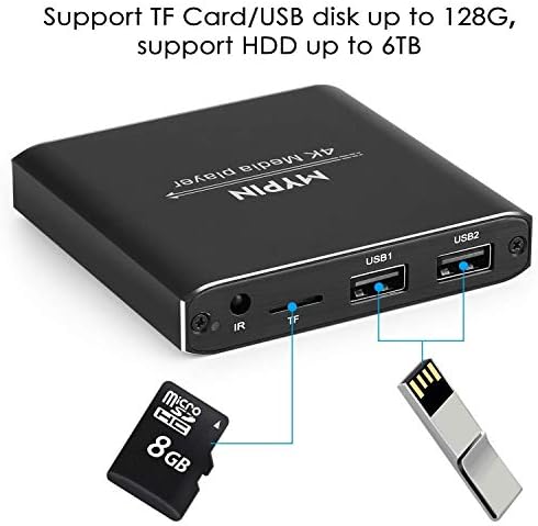 A 4K Média Lejátszó, 32 gb-os USB Flash Meghajtó
