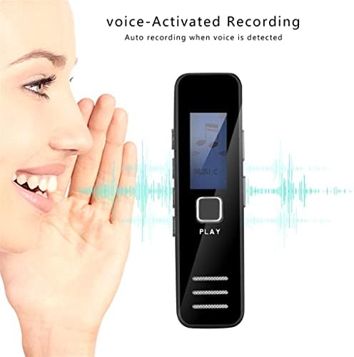 DLOETT Mini Professzionális Digitális Audio Hangrögzítő 20 Óra Hangfelvétel Toll Támogatja a Hang Lejátszás a Hangszórón