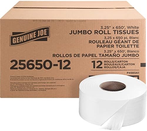 Valódi Joe 2-rétegű Jumbo Roll Adagoló Fürdő Szövet