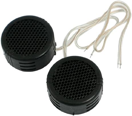 uxcell 2 Db Fekete Autó Auto Jármű Hang, Audio-Rendszer Magassugárzó Hangszóró