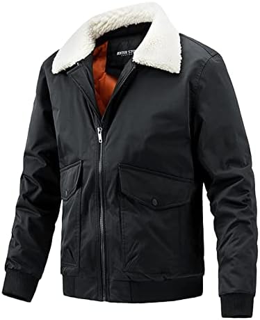 ADSSDQ Férfi kapucnis felső Pulóver, Plus Size Elegáns Edzés Hosszú Ujjú Kabátok, Férfi Őszi Meleg Zip egyszínű Kabátot Thick16